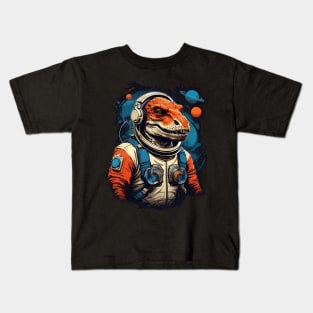 Dino Astronaut Kids T-Shirt